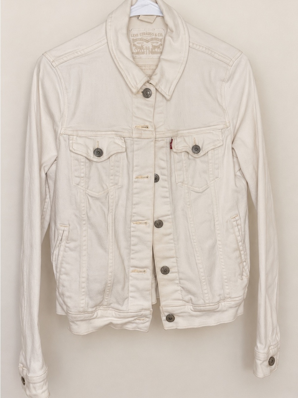 Levi's Off-White Women's Denim Jacket